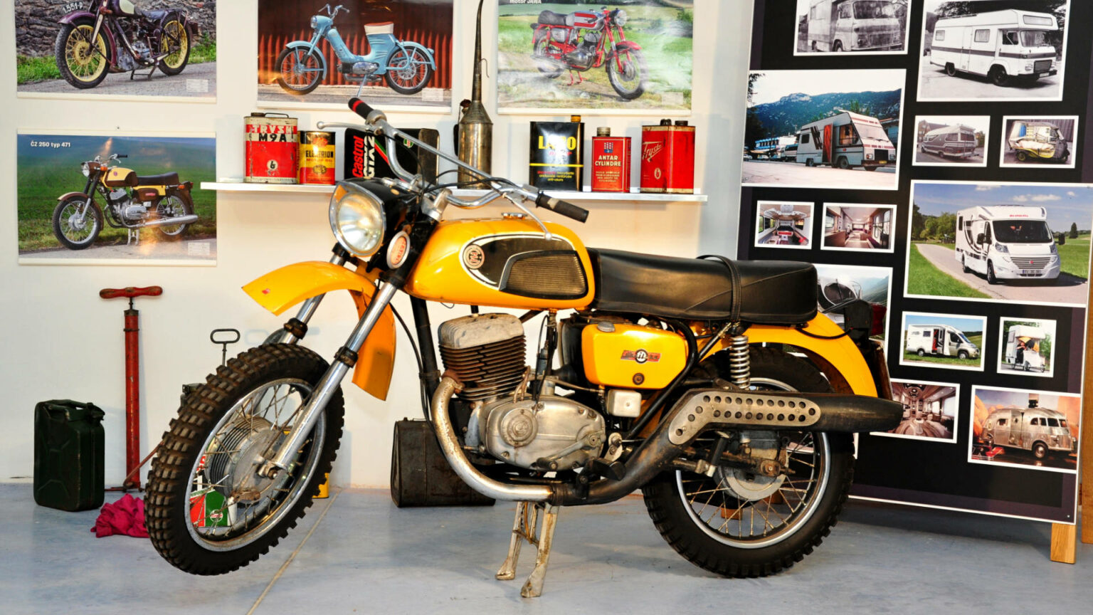 ČZ 175, rv 1968 – muzeumradovesnice.cz