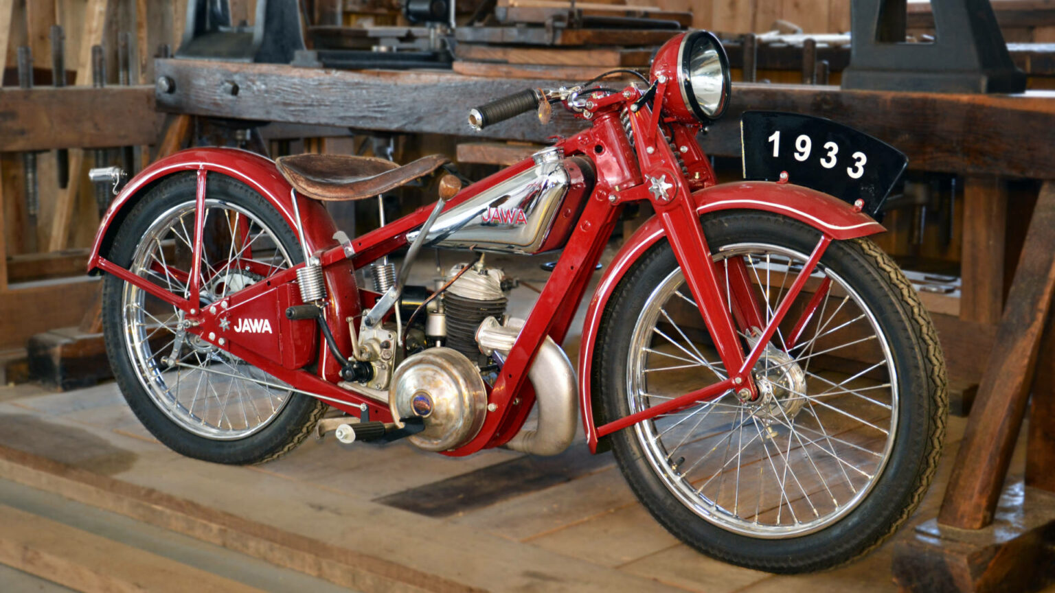 Jawa 175, rv 1933 – muzeumradovesnice.cz