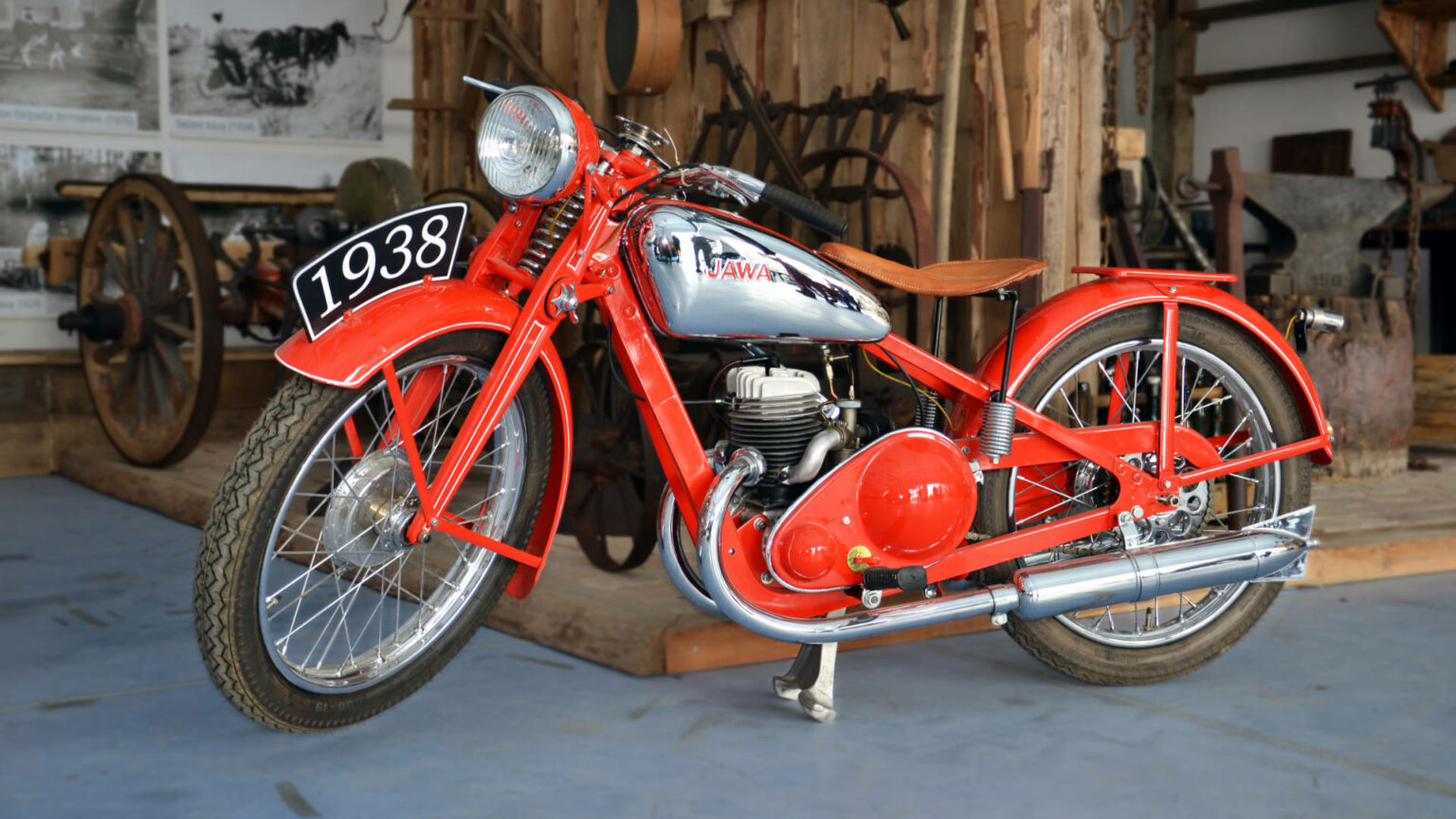 Jawa 175, rv 1938 – muzeumradovesnice.cz