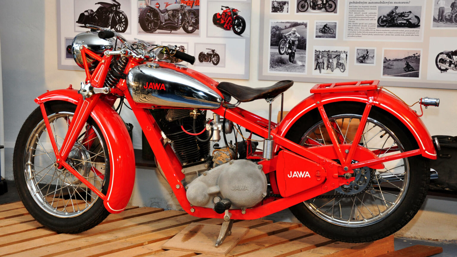 Jawa 350 OHV, rv 1936 – muzeumradovesnice.cz