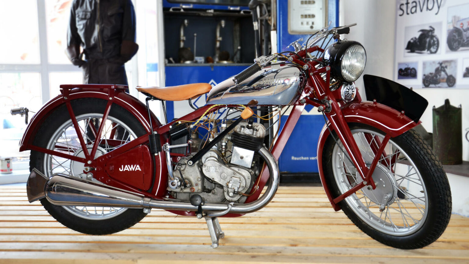 Jawa 350 SV, rv 1934 – muzeumradovesnice.cz