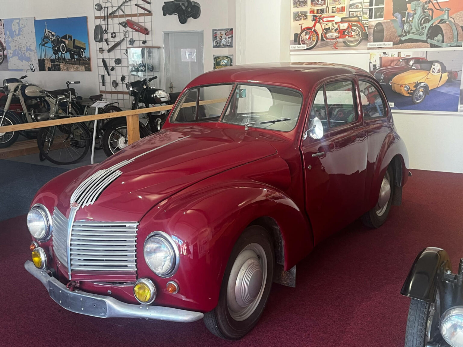 automobil Aero Minor, rv 1954 – muzeumradovesnice.cz